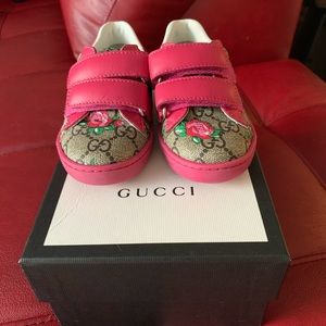 Toddler Girls Gucci Sneakers size 23